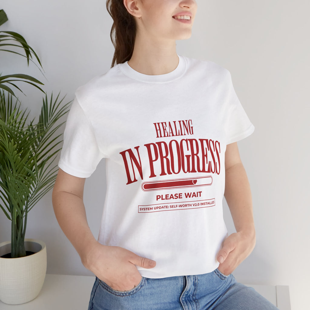 Healing In Progress Unisex Jersey Tee
